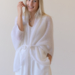 Mohair silk Cocoon Cardigan