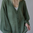Button up mohair cardigan