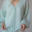 Button up mohair cardigan