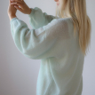 Button up mohair cardigan