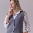Merino veste ar pogām