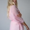 Mohair silk Cocoon Cardigan