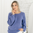 Reversible merino sweater