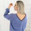 Reversible merino sweater