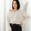 Reversible merino sweater
