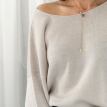Reversible merino sweater