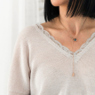 Reversible merino sweater