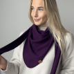 Triangle merino scarf
