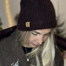 Pūkainā mohēras/zīda cepure