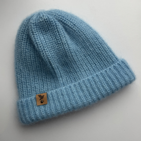 Pūkainā mohēras/zīda cepure