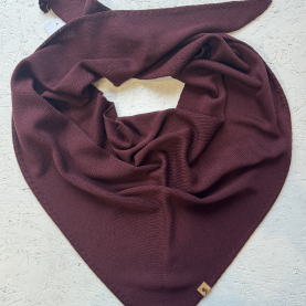 Trijstūra formas merino vilnas šalle