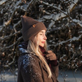 Cepure - bīnijs ar dubulto atloku