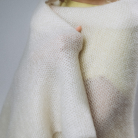 Mohēras/zīda lielais lakats