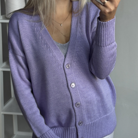 Merino Wool Cardigan With Buttons