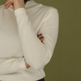 Merino turtleneck sweater