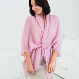 Mohair silk Cocoon Cardigan