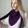 Triangle merino scarf