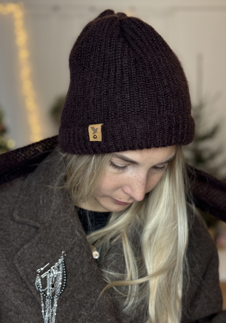 Pūkainā mohēras/zīda cepure