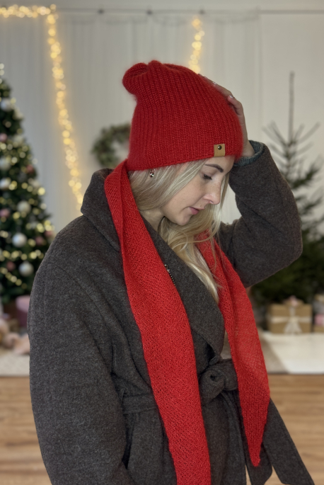 Pūkainā mohēras/zīda cepure