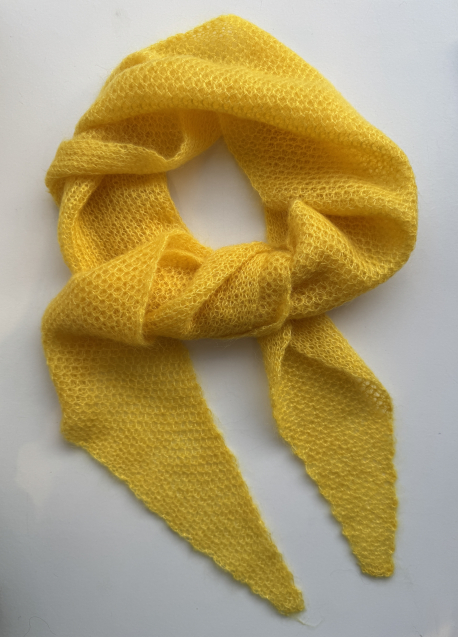 Mohēras šallīte “Kruasāns”