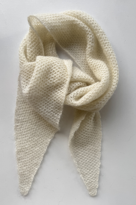 Mohēras šallīte “Kruasāns”