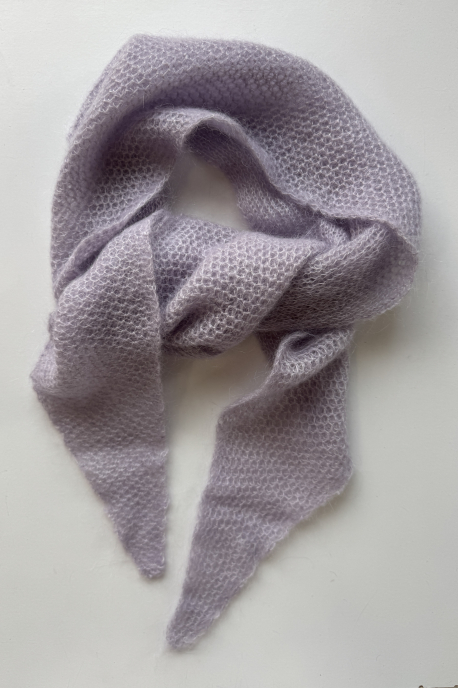 Mohēras šallīte “Kruasāns”