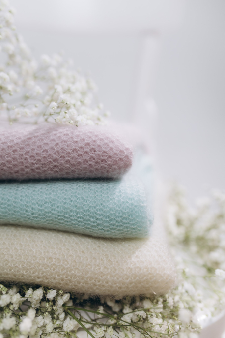 Mohēras/zīda lielais lakats