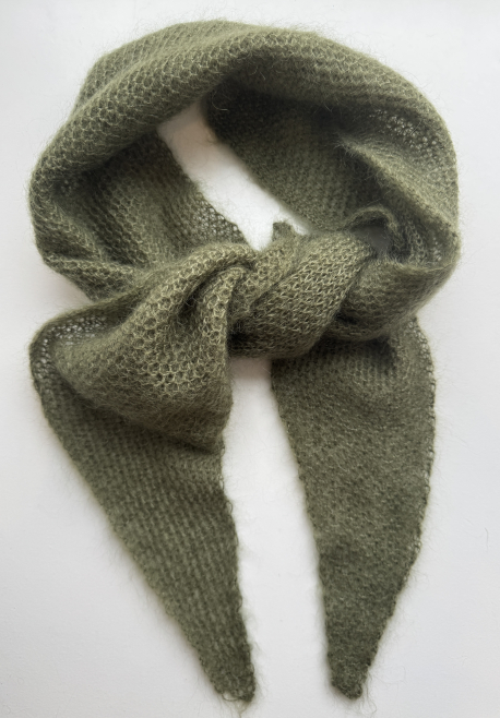 Mohēras šallīte “Kruasāns”