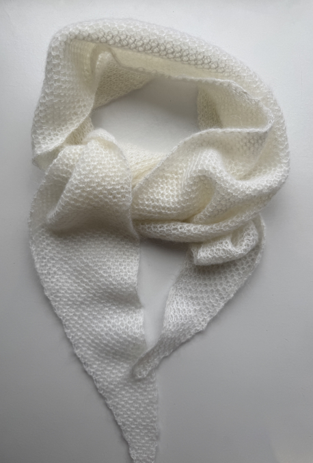 Mohēras šallīte “Kruasāns”