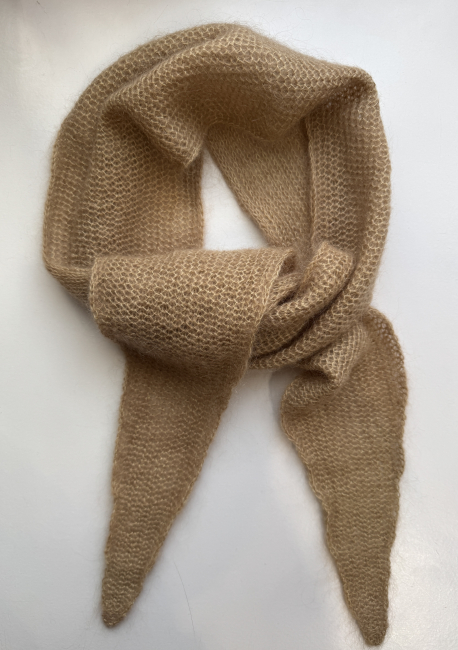 Mohēras šallīte “Kruasāns”